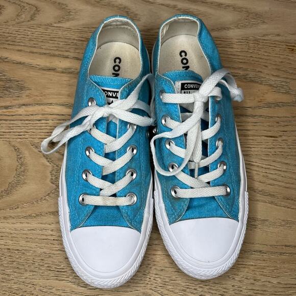 Converse All Star Chuck Taylor Classic Sneakers Blue Unisex Men’s 4 / Women’s 6 - Picture 5 of 8
